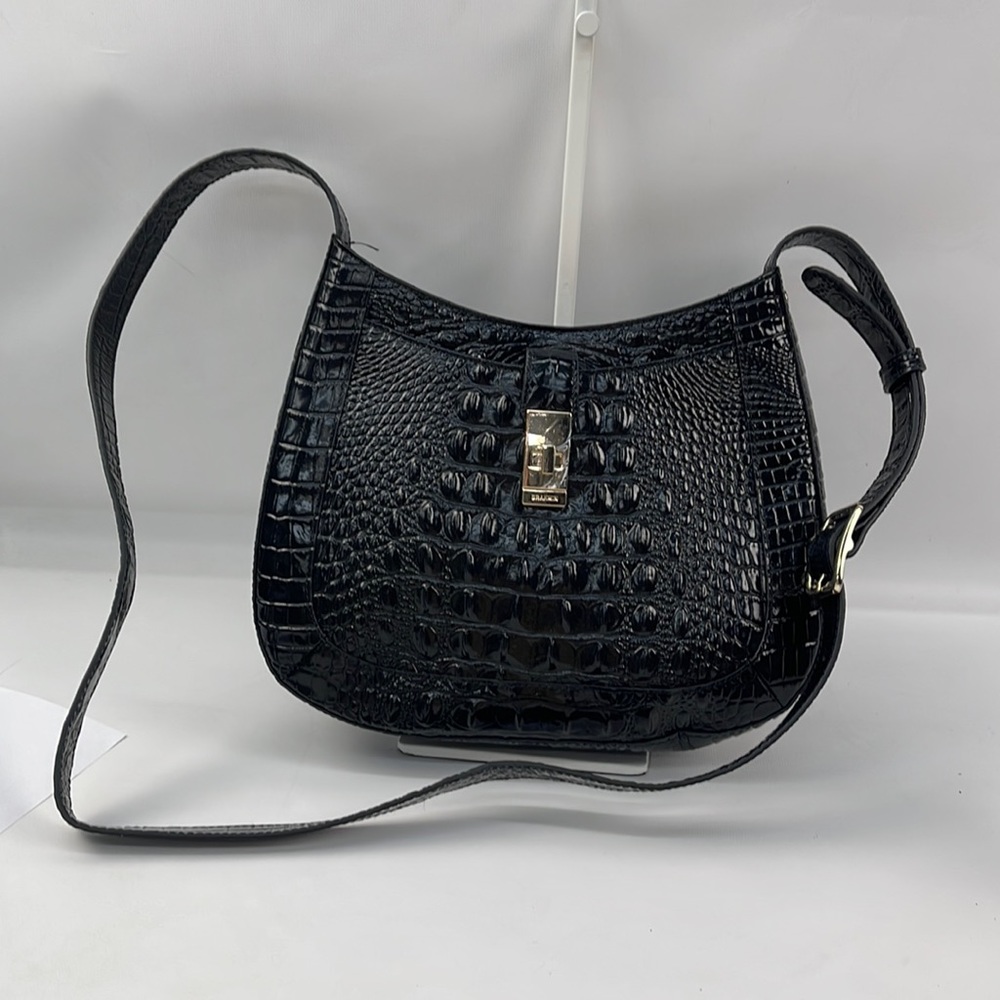 Brahmin Johanna Shoulder Bag in Black Melbourne